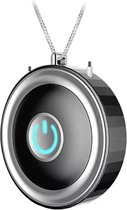 Mini Draagbare Air Purifier Ionisator - Luchtreiniger - Bacterieverwijdering - Luchtverfrisser - Ionisator - Ketting - Auto Accessoires - Kantoor - Zwart