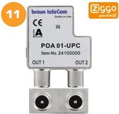 Braun Telecom Ziggo splitter POA 01-UPC