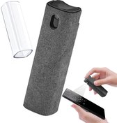 Screen Cleaner Spray met Case en Vloeistof Zwart – Schermreiniger – Schermdoekjes - laptop Cleaner - Scherm Reiniger - Screen Cleaner