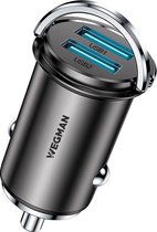 Wegman 45W Snellader - Veilig en Compact - Autolader - Auto Oplader - Sigaretten Aansteker - Laad 4x zo snel - Auto Accessoires