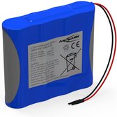 Ansmann 2S2P Accupack Aantal cellen: 4 Batterijgrootte: 18650 Kabel Li-ion 7.4 V 5200 mAh