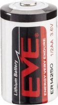 EVE ER14250 Speciale batterij 1/2 AA Lithium 3.6 V 1200 mAh 1 stuk(s)