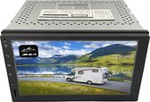 BergGPS - 2-DIN Inbouw Camper Navigatie Radio - Peugeot Boxer/Citroen Jumper/ Fiat Ducato Camper Navigatie- Wifi - Camperplaatsen / APPS - DAB+ - Carplay/Android Auto - Carkit -Europa