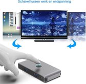 USB 3.0 switch - 2 computers delen 4 usb poorten