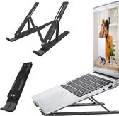 Laptop Standaard - Laptop Houder - Verstelbaar - Ergonomisch Laptoptafel - Universeel - Zwart - Rheme