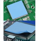 Soft Thermal Conductive Silicone Pad-10 Pcs High performance Double Side Tapes Heatsink Cooling Silicone Pad for GPU/CPU/VGA/IC/LED Heat Dissipation (10mmx10mmx1mm)