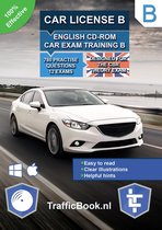 Car License B – English CD-Rom Car Exam Training B – 780 practise questions – 12 Theory Exams – Designed for the CBR Theory Exam 2022