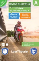 Motor Rijbewijs A - CD-ROM Motor Examentraining A - 700 oefenvragen - 15 Theorie Examens - Ontworpen voor het CBR theorie-examen