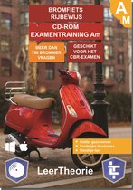 Bromfiets Rijbewijs Am - CD-ROM Bromfiets Examentraining Am - 750 oefenvragen - 15 Theorie Examens - Ontworpen voor het CBR theorie-examen 2022