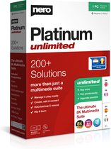 Nero Platinum Unlimited - 1 Gebruiker - Nederlandstalig - Windows Download