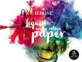 Talens Ecoline Papierblok 24 x 32 cm 290 g/m2 12 Vellen - FSC-MIX