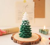kerstboom mal - zelf kaars maken - kerst - siliconen - 3d - winterkaars - gips gieten - epoxy - cakevorm