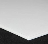 Standaard foamboard 5,00 mm A3 29,7 x 42,0 cm Zijdes: Wit/Wit Kern: Wit (10 platen)