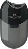 Faber-Castell puntenslijper - met opvangbakje - zwart - FC-183500