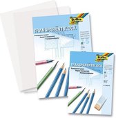 A4 overtrekpapier / transparant tekenpapier - 25 vellen - 80 grams