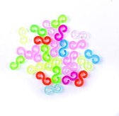 300 Loomfun - Loom S Clips - Mixed color - kleuren