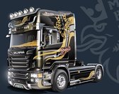 Italeri Scania R730 V8 Topline “Imperial” Montagekit Vrachtwagen/oplegger Modelbouw 1:24