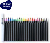 Premium Creatives Brush Pennen - Bullet Journal - Handlettering - Fineliners - Kaligrafie - Aquarel - Professionele Stiften