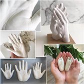 Bodycasting |  Basis Pakket | Maak je eigen 3D Gips Handafdruk | 150 gram CastingMix Pouder & 250 gram Gips |  Body Casting  | Molding 3D mix |  Alginaat | Rubber | Afdruk | Hand | Babyshower | Herinnering | Afdruk maken| Hobby Pakket | Extensso®