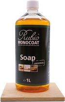 Rubio Monocoat Universal Soap, Ecologische Onderhoudszeep voor Hout, Houtzeep om Geoliede Oppervlakken te Reinigen, Universele Zeep, 1 l