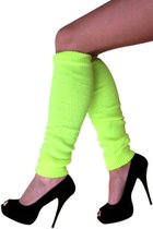 Beenwarmers fluor geel