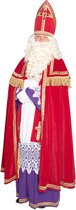 Witbaard Sinterklaaskostuum Katoen Rood/wit One-size 5-delig