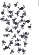 Akyol - Halloween nep spinnen - Nep spinnen - Halloween - sinterklaas cadeau - kerst cadeau - 30 stuks -  Zwart - halloween nep spinnen - zwarte nep spinnen - spinnen - knutselen  - nepspinnen zwart - spinnen - spinnen 30 stuks - zwarte spinnetjes