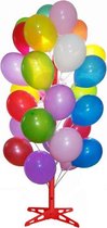 Ballonnenboom rood - 180cm - complete set inclusief 100 Ballonnen - Rose Goud en Wit - 100 houders