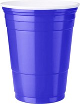 Red Cups & Blue Cups 475ml -  Party Cups - Beerpong - 50 Stuks