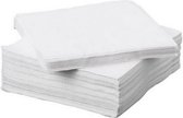 Servetten - Wit - 1-laags - 33 x 33 cm - 500 stuks