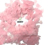 3BMT Hartjes Confetti - Roze Hartjes Decoratie - 2cm