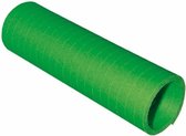 4x stuks rollen Serpentines groen 4 meter - Formaat: 14 x 4 cm - Feestartikelen/versieringen