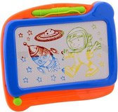 Johntoy Crea Kids Magnetisch Kleuren Tekenbord Oranje/blauw