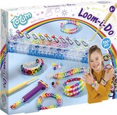 Totum Loom I do - regenboog loomset met tool en loom elastiekjes om armbandjes te maken - complete knutselset