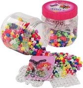 Hama Strijkkralen Maxi Set in Pot 400+ Stuks