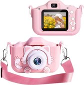 Digitale Kindercamera HD 1080p 32GB Inclusief Micro SD Kaart - Vlog Camera voor Kinderen - Roze