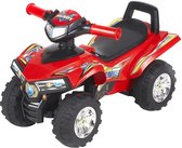 Eco Toys Quad Loopauto - Rood - Met licht, geluid en muziek