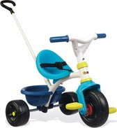 Smoby Be Fun - Driewieler met duwstang - vanaf 15 maanden - blauw