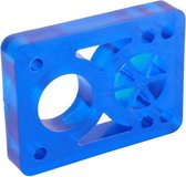 Riser pads D-Street clear blauw 1/2"