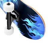 Cozytrix Fire Skateboard , 7-Laags Canadees Esdoornhout, 80 Cm