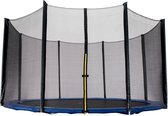 Veiligheidsnet trampoline - 366 cm - buitenrand - 8 palen