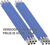 Paal of buis incl. foam voor trampoline veiligheidsnet - universeel - voor trampolines Ø 244 cm - 1 stuks