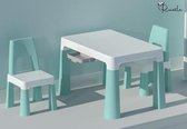 Setje tafel met 2 stoelen Mint Groen - Binnen - Buiten - Picknick - Bureau - Keuken