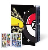 ZIGLA Verzamelmap Geschikt voor Pokémon - Verzamelalbum Voor 240 Kaarten - 4 Pocket - A5 Formaat - 50 Pagina's - Kaartenmap