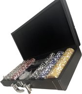 PokerSet LederLook - 300chips