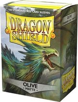 Dragonshield 100 Box Sleeves Matte Olive