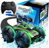 RC Auto & boot - Hotwheels - Afstandsbestuurbare auto - Waterdicht - Bestuurbare Auto voor Jongens - Extra Accu - Monstertruck - Raceauto voor buiten