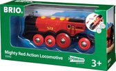 BRIO Rode locomotief op batterijen - 33592