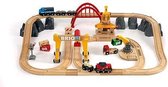 BRIO Treinset vrachtvervoer - Rails - Luxe vrachtset - 50 delig