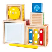 Hape Houten Stapelbare Muziekset 6-delig